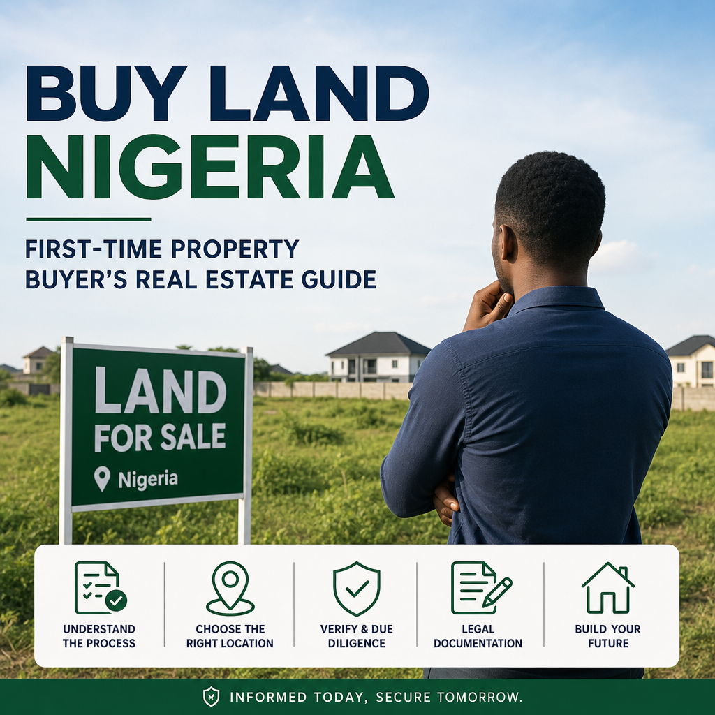 First-time buyer guide to buying land in Nigeria with key steps and tips
