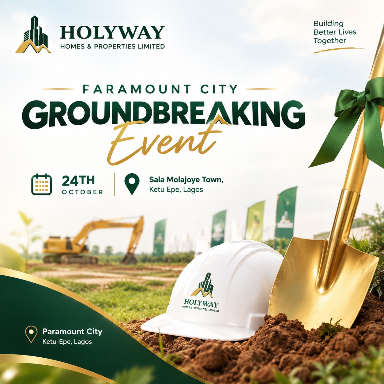 Paramount City Groundbreaking Event