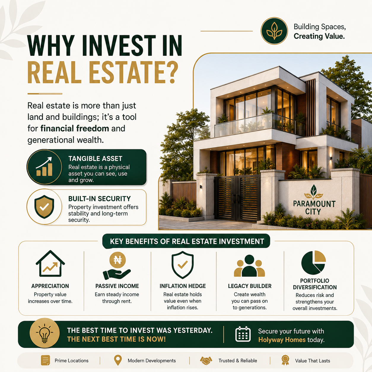 Why invest in real estate with Holyway Homes